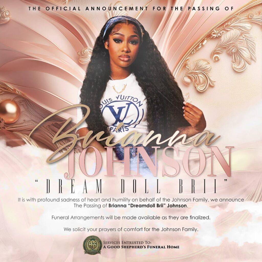 Brianna Johnson Pompano Beach, Florida Obituary-Funeral: Brianna Johnson Remembered As Family And Community Celebrate Her Life
